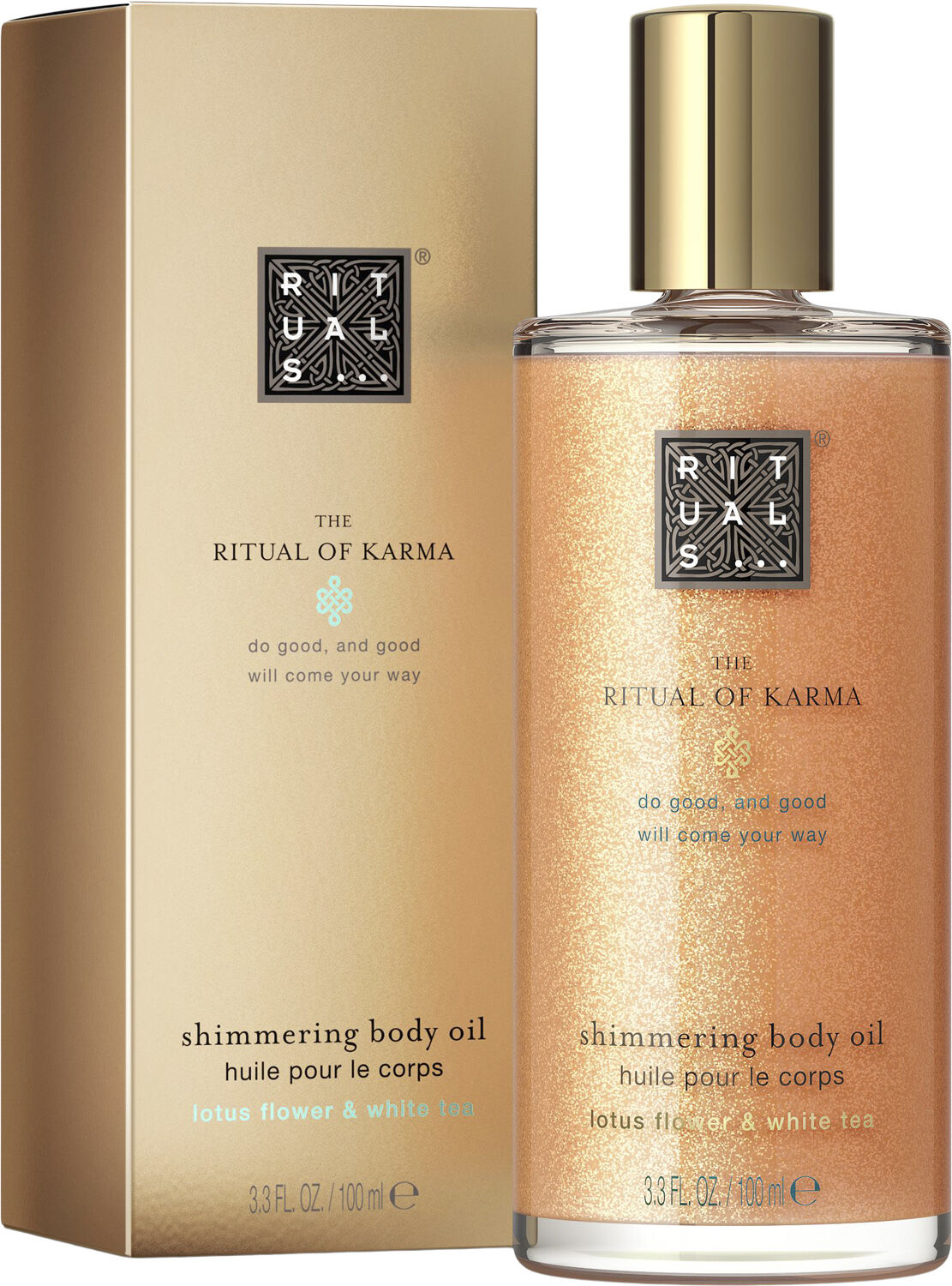 The Ritual of Karma Shimmering Body Oil