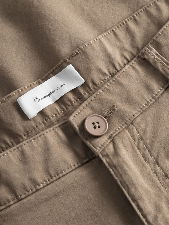 LUCA slim twill chino pants - GOTS/Vegan