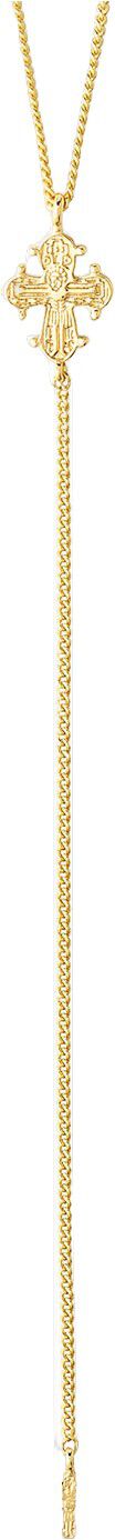 DAGMAR Y-necklace gold-plated