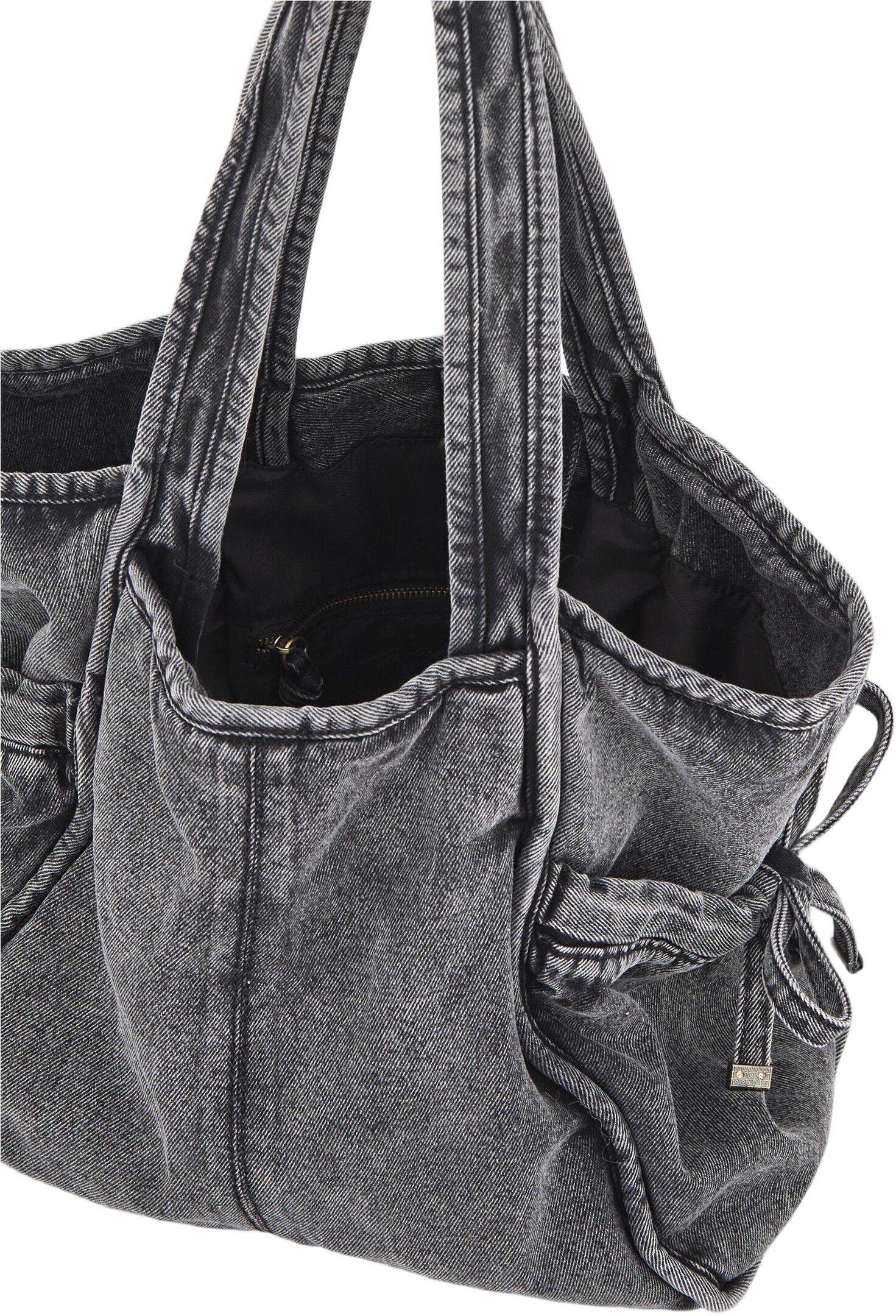 Washed Denima Laurel Bag