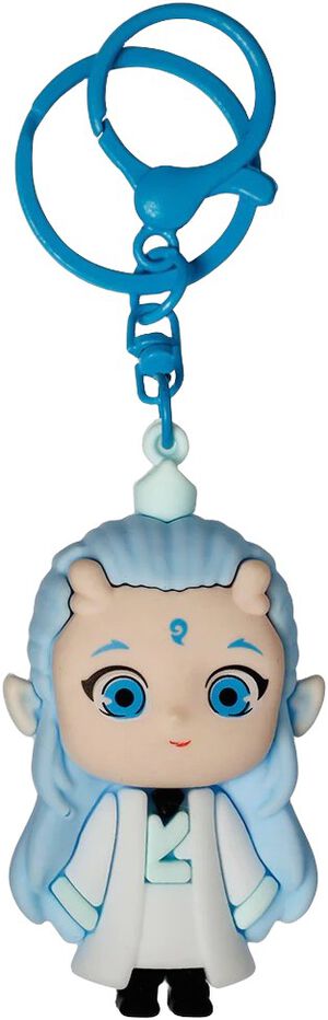 keyhanger blue figure