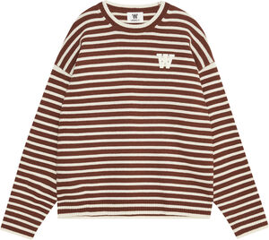 WWTya Striped Oversized Jumper