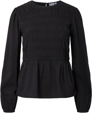 PCSMILLA LS SMOCK TOP WVN NOOS BC