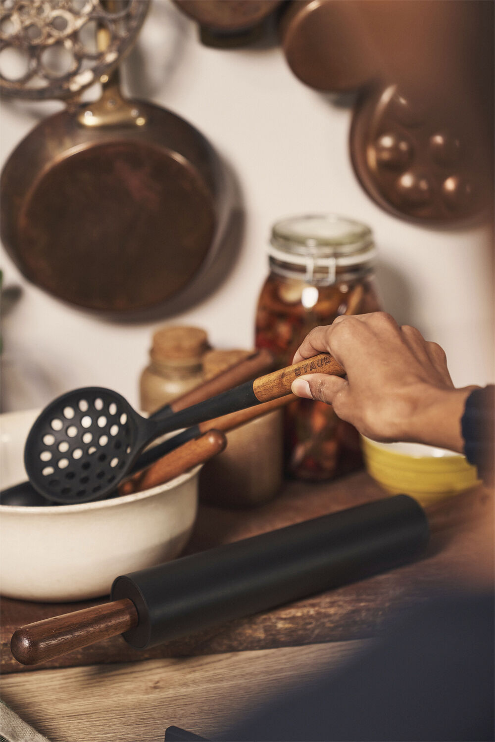 Kagerulle 45 Sort Speciel form