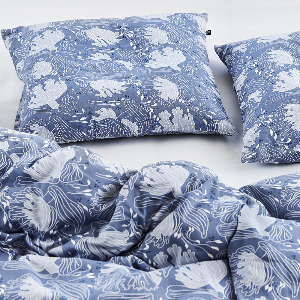 &Oslash;kologisk sengelinned Dugg bl - GOTS