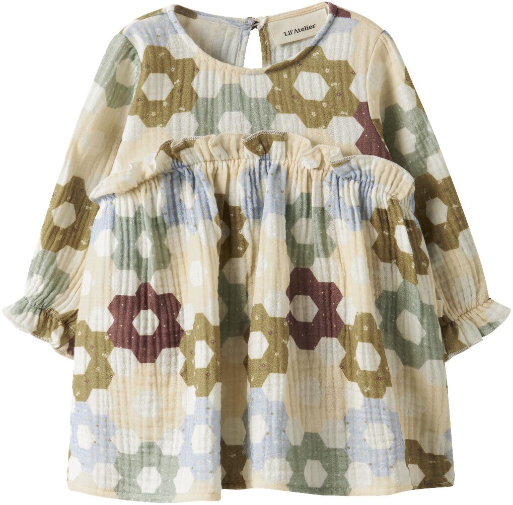 NBFTALIA LS LOOSE BODY DRESS LIL