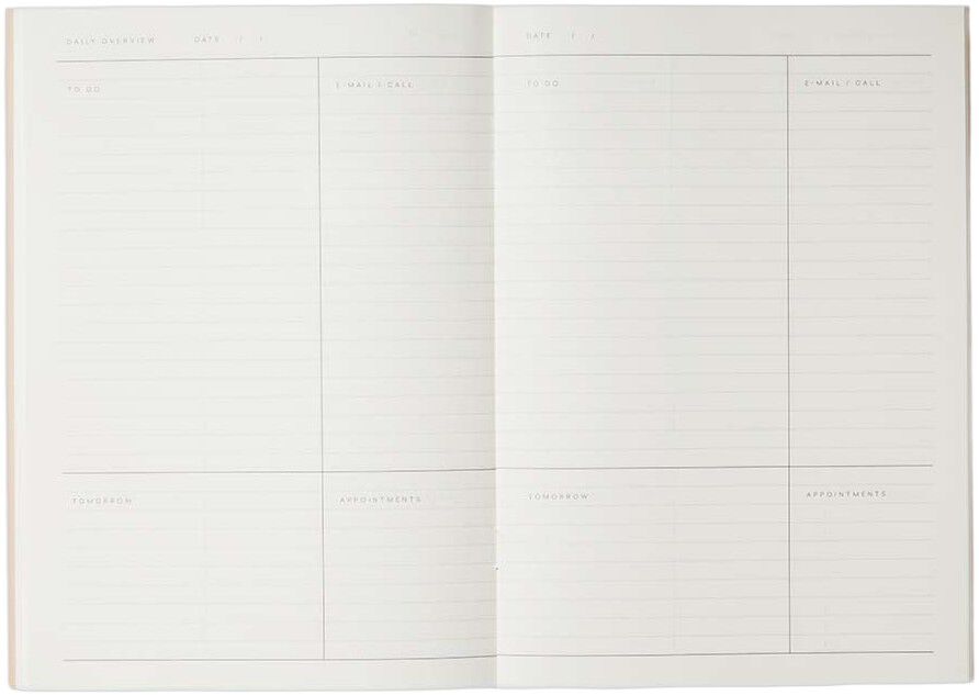 MILO Work Journal, Green & Rose