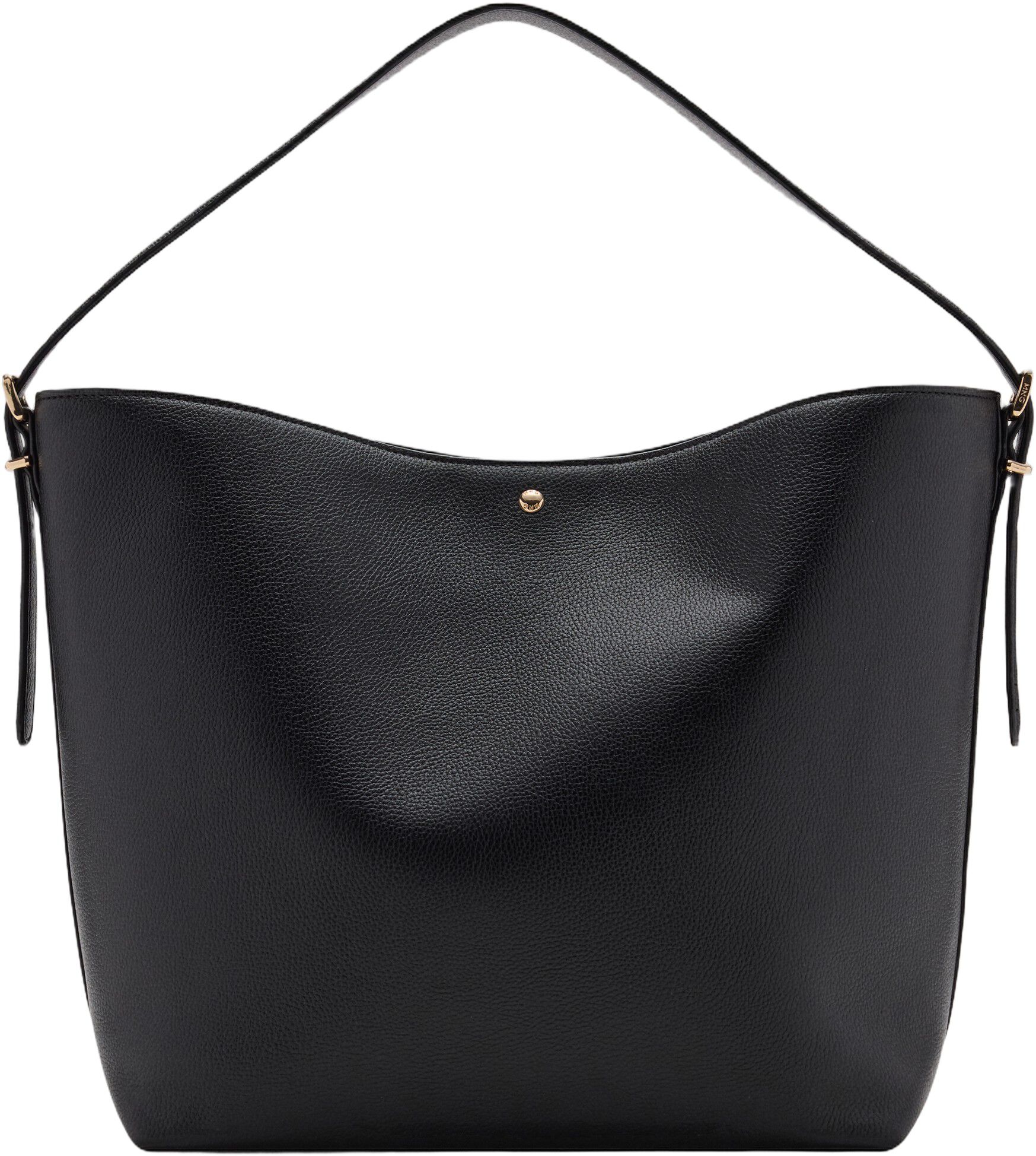 Bucket bag with buckle
