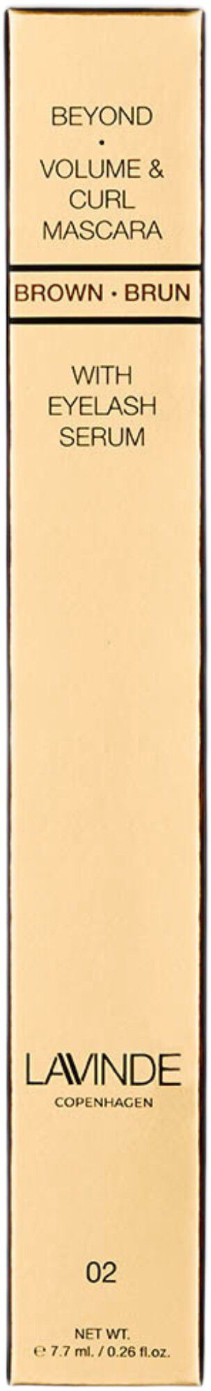 Beyond Volume & Curl Mascara Brown 7,7
