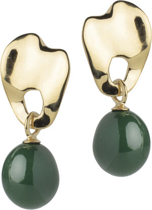 Earrings, Aida