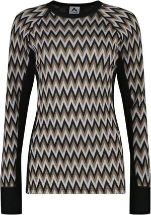 Merino Lang&aelig;rmet Jacquard Skiundertr&oslash;je