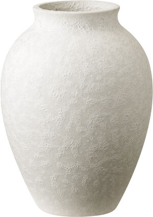 Knabstrup vase, hvid, 12,5 cm