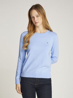 CO JERSEY STITCH C-NK LS SWT