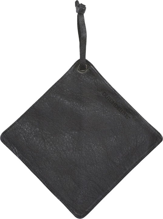 Pot Holder, Vimtage Grey Leather, with smart insert