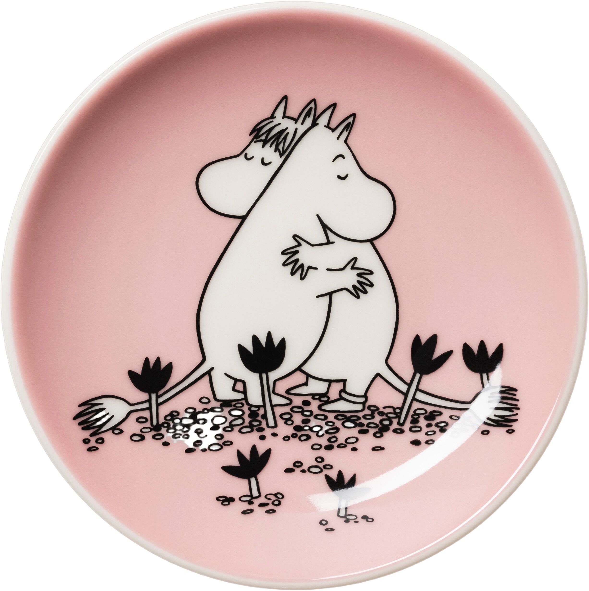 Moomin mini plate 10,5cm Love 30 Box