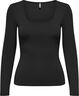 ONLEA L/S 2-WAY DEEP NECK TOP JRS