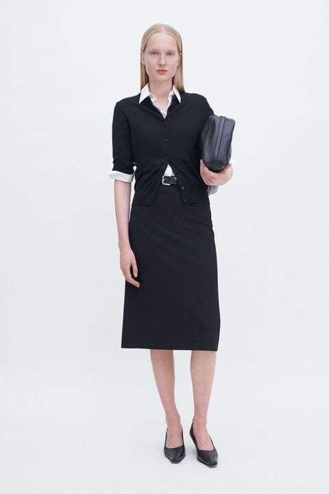 Merino Short Cardigan