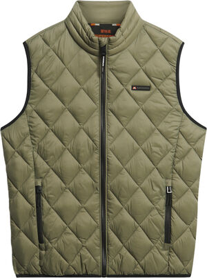 DIAMOND QUILT FUJI LITE GILET