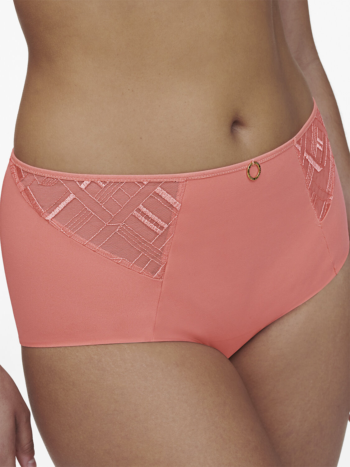 Graphic Support High waisted support full brief