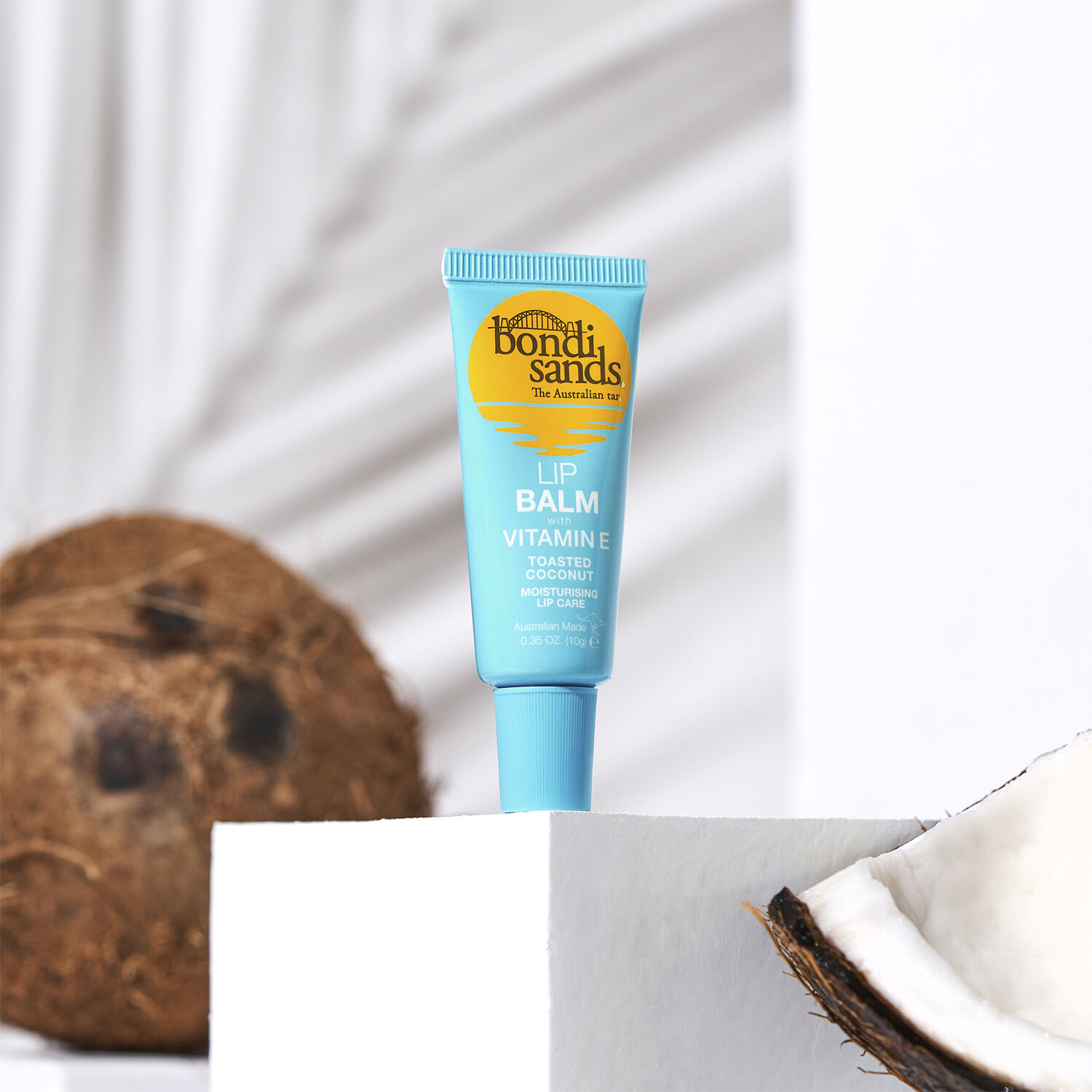 Moisturising Lip Balm Vitamin E + Toasted Coconut