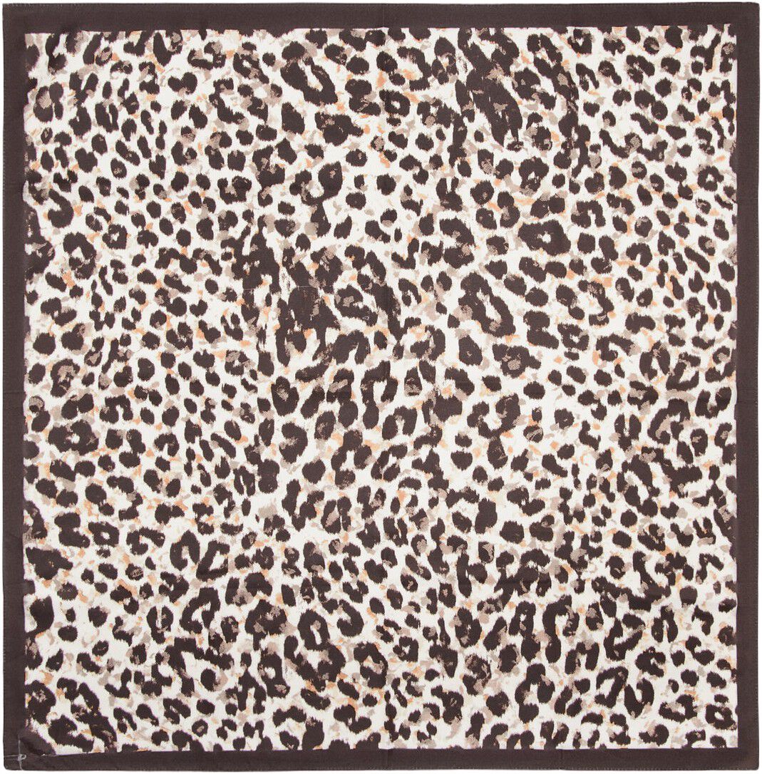 Animal print scarf