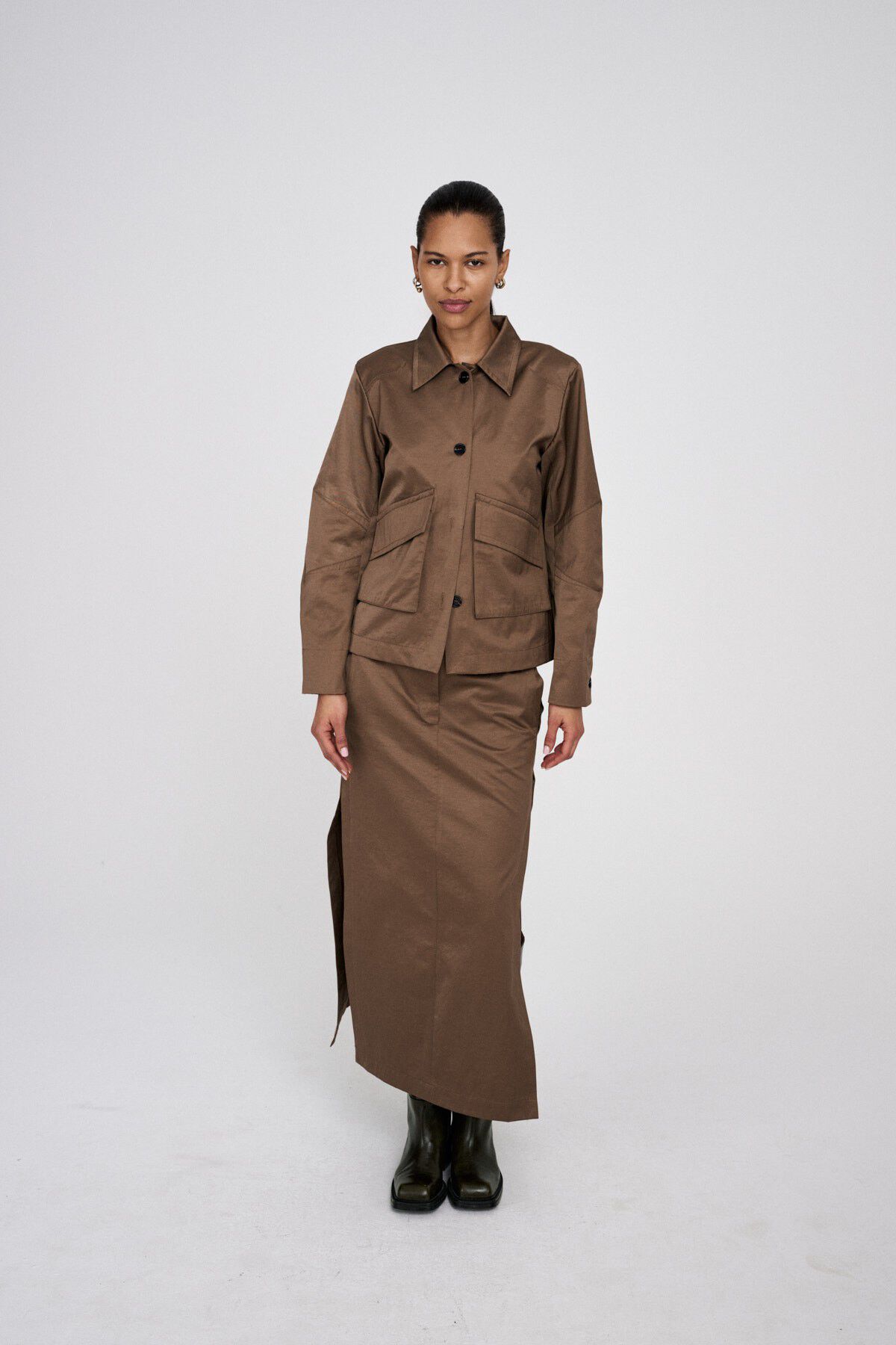 Cotton fusion jacket - Charmaine