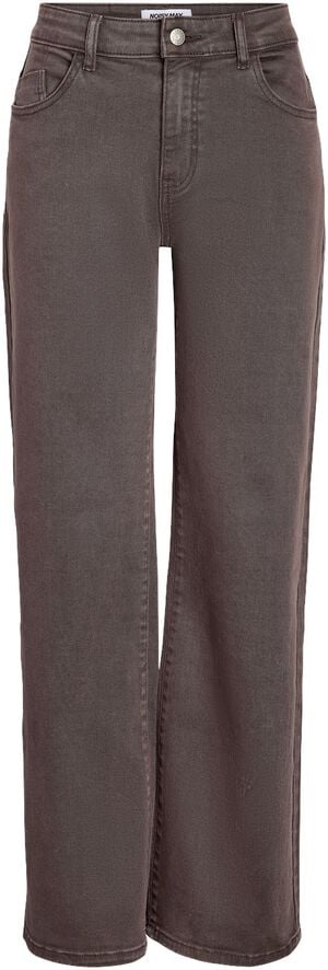 NMYOLANDA MW STRAIGHT JEANS COLORED