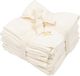 NUVOLI 10 PACK MUSLIN CLOTH GOTS