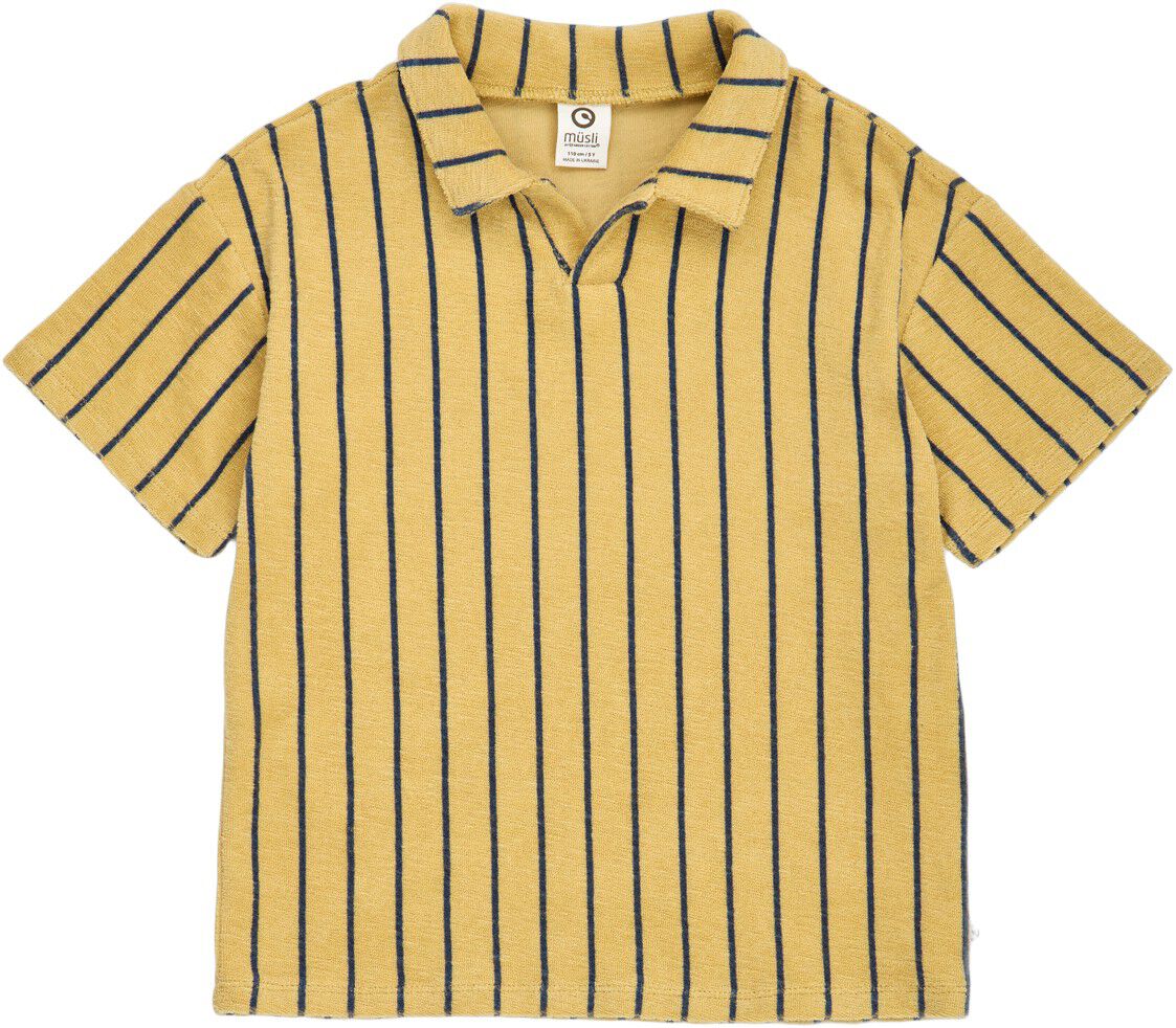 Terry stripe s/s polo T