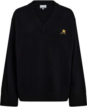 Future Wool Mix V-Neck