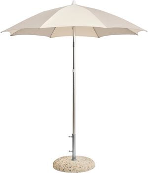 Terrazza Parasol-Octagon-Off-white and grey