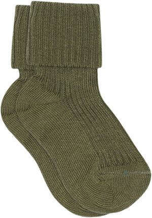 Cotton rib baby socks