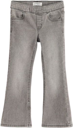 Pull-on-jeans i stretchig bomullstr