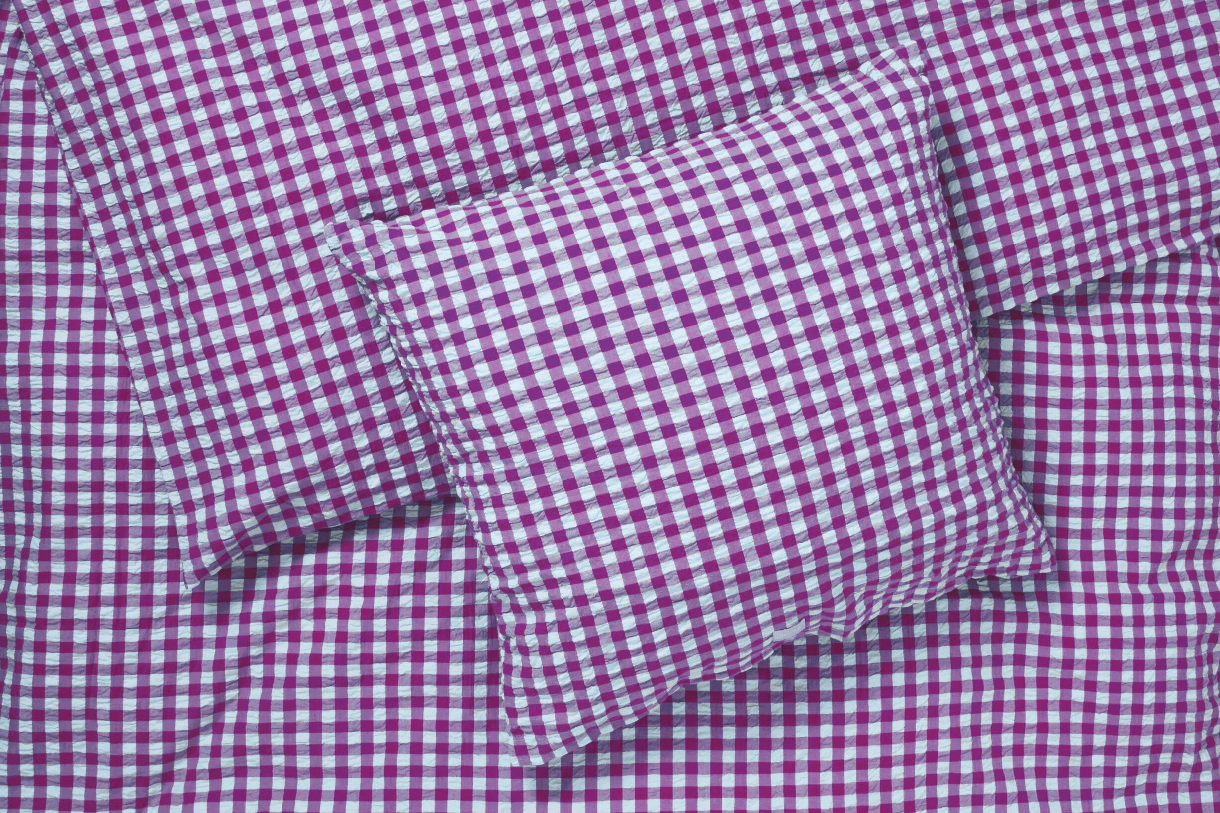 B&aelig;k&B&oslash;lge Senget&oslash;j 140x220 cm fuchsia/mint DK