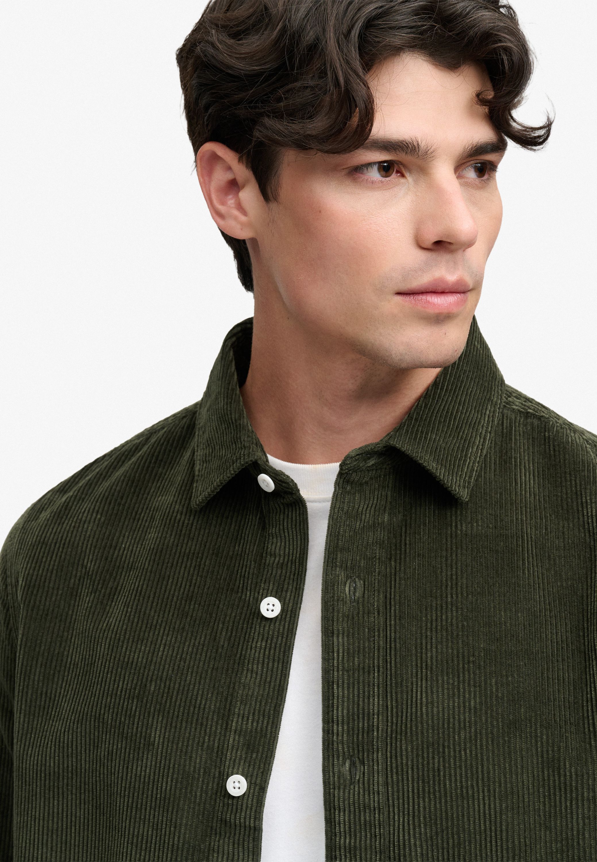 CORD OVERSHIRT