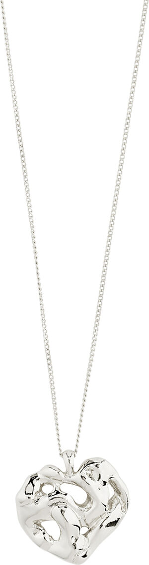 BELIEVE recycled necklace silver-plated