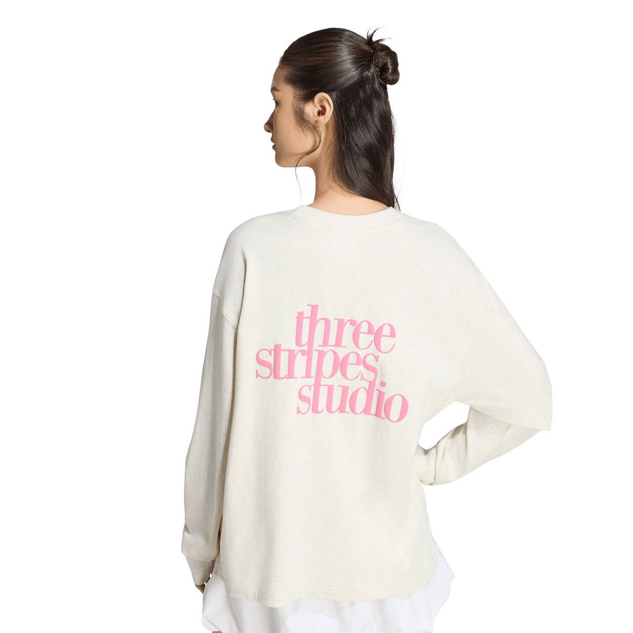 3 Stripes Studio Sweatshirt