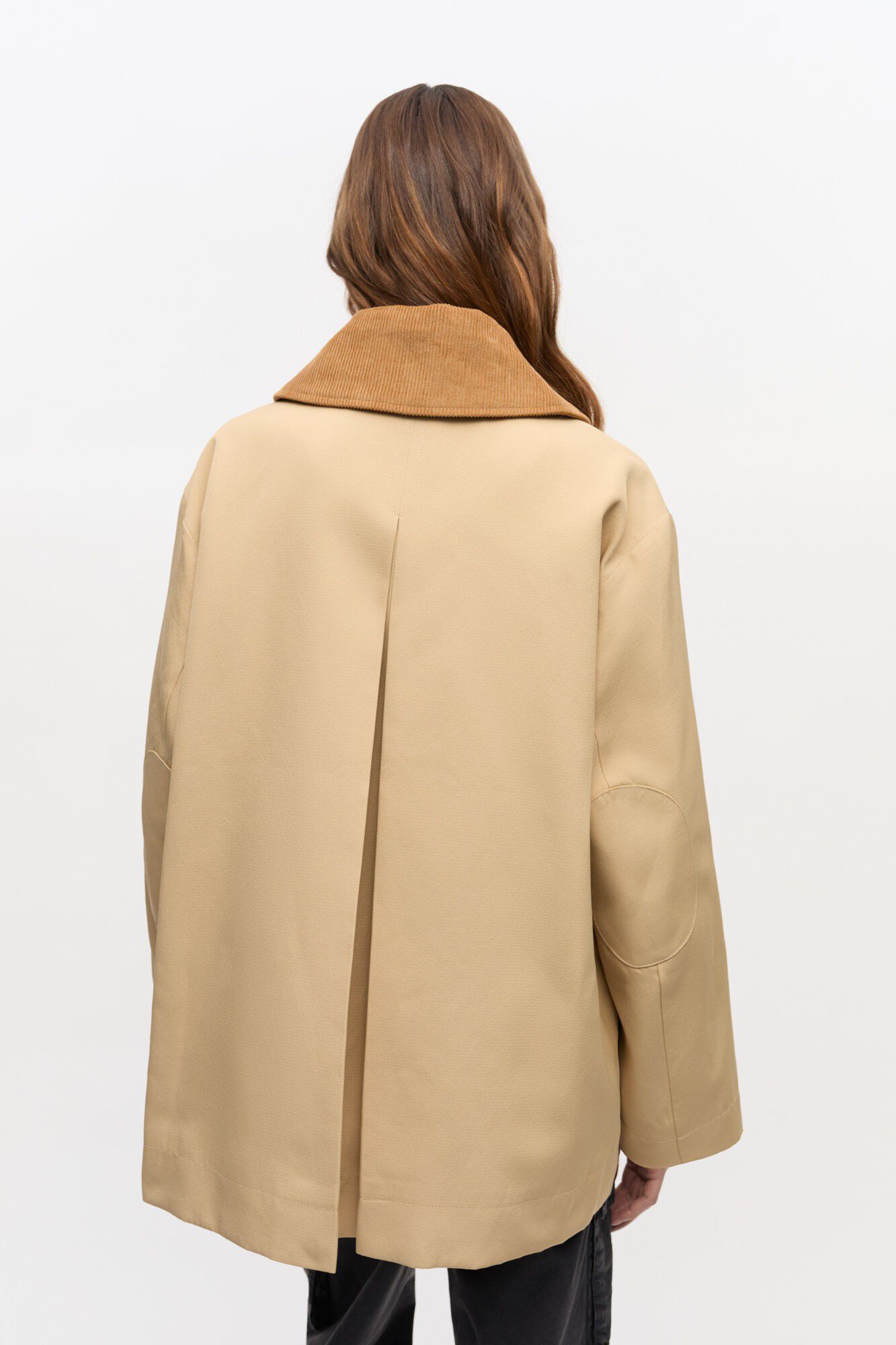 Heavy Twill Midi Jacket