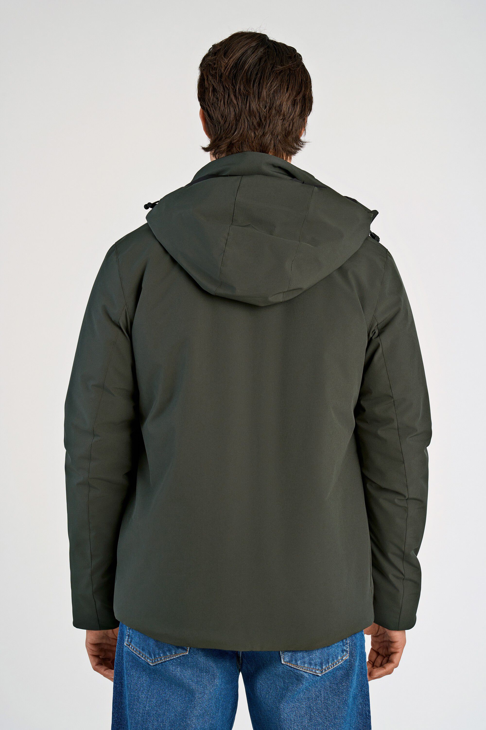 Short parka jacket