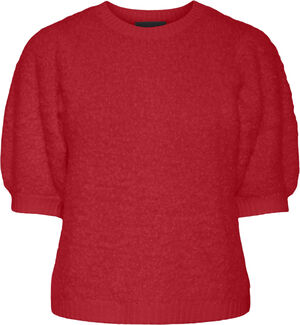PCFEE SS O-NECK KNIT