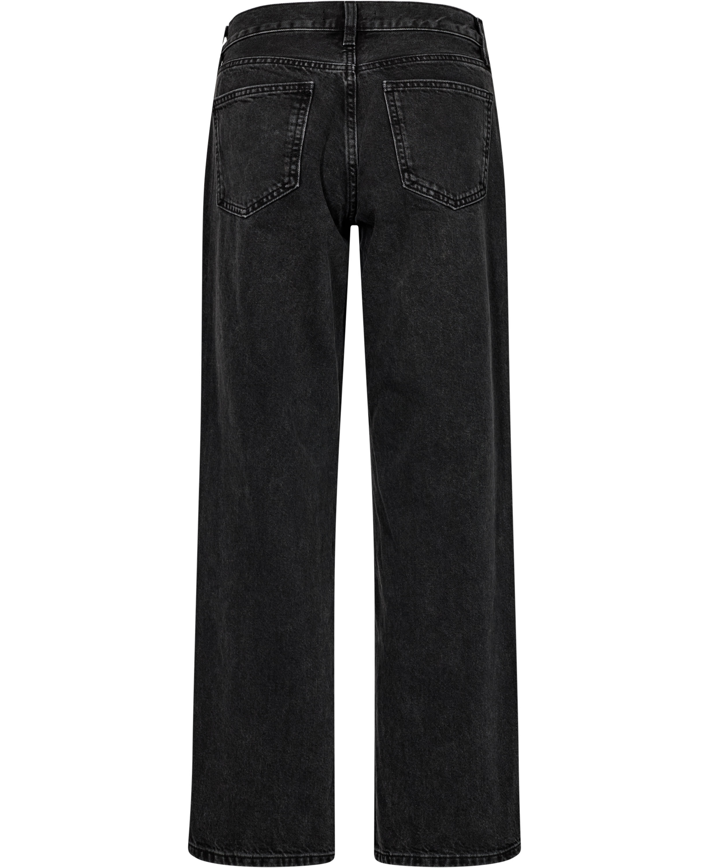 Straight low-waist jeans