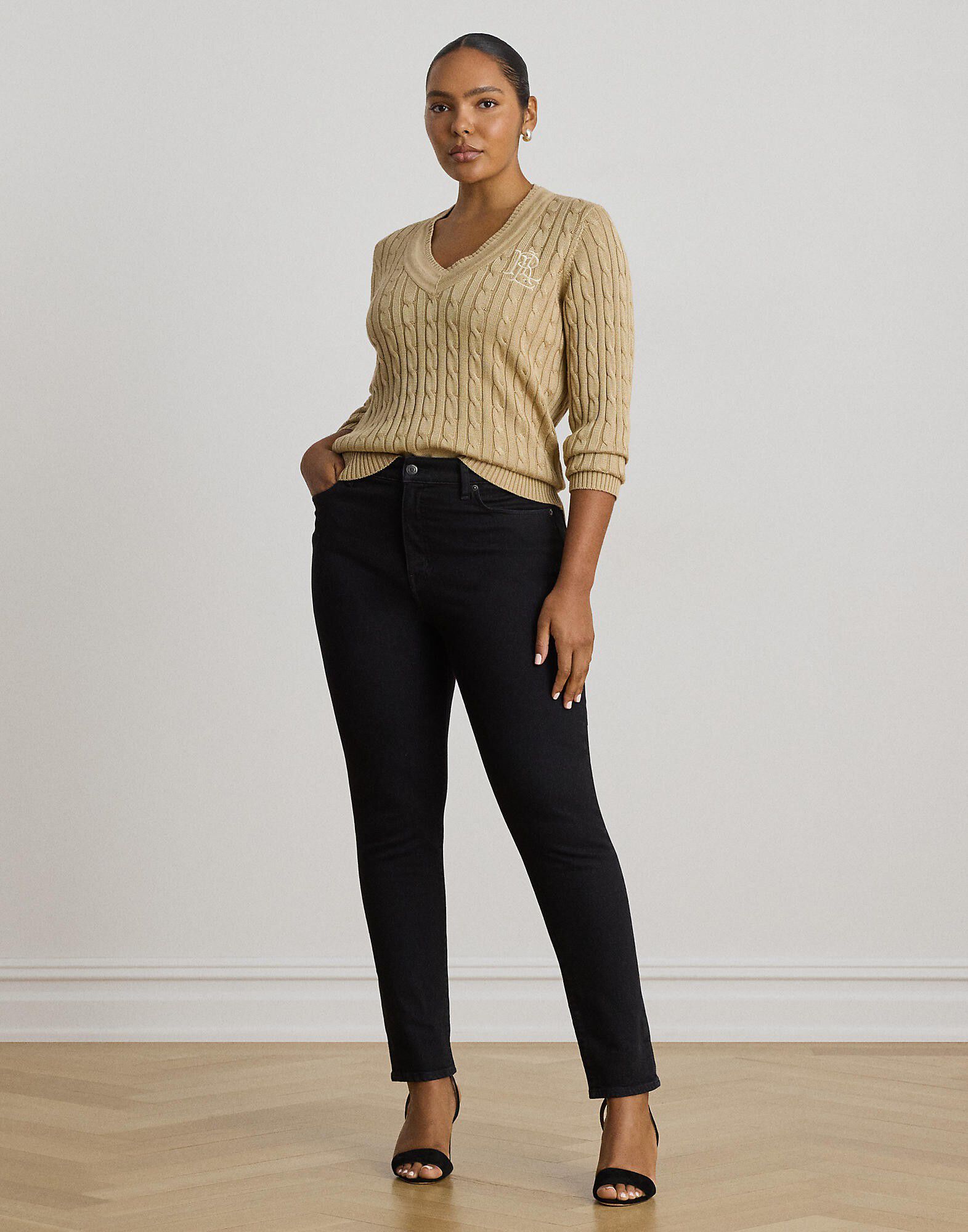 Cable-Knit Cricket Sweater