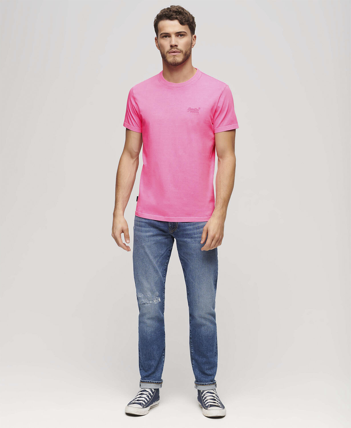 ESSENTIAL LOGO EMB NEON TEE
