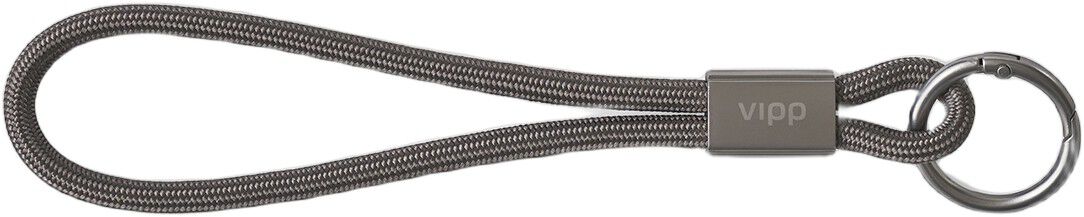 Vipp320 Key strap, Tunnel, grey, 18 cm