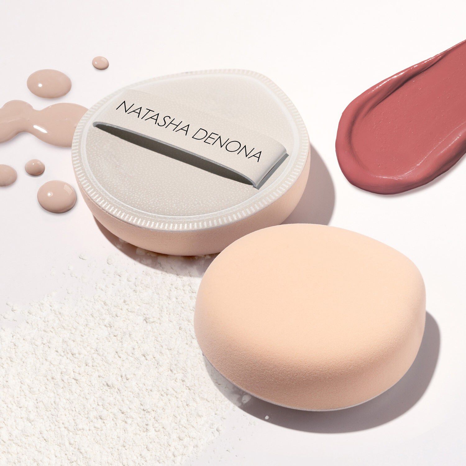 HY-GLAM Marshmallow Puff - Multifunktionel fjedrende makeupsvamp