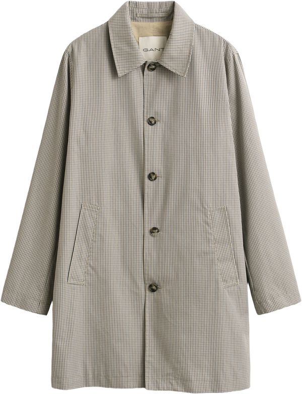 Cotton Blend Car Coat