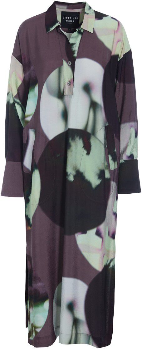 Tsuki kjole med v-hals