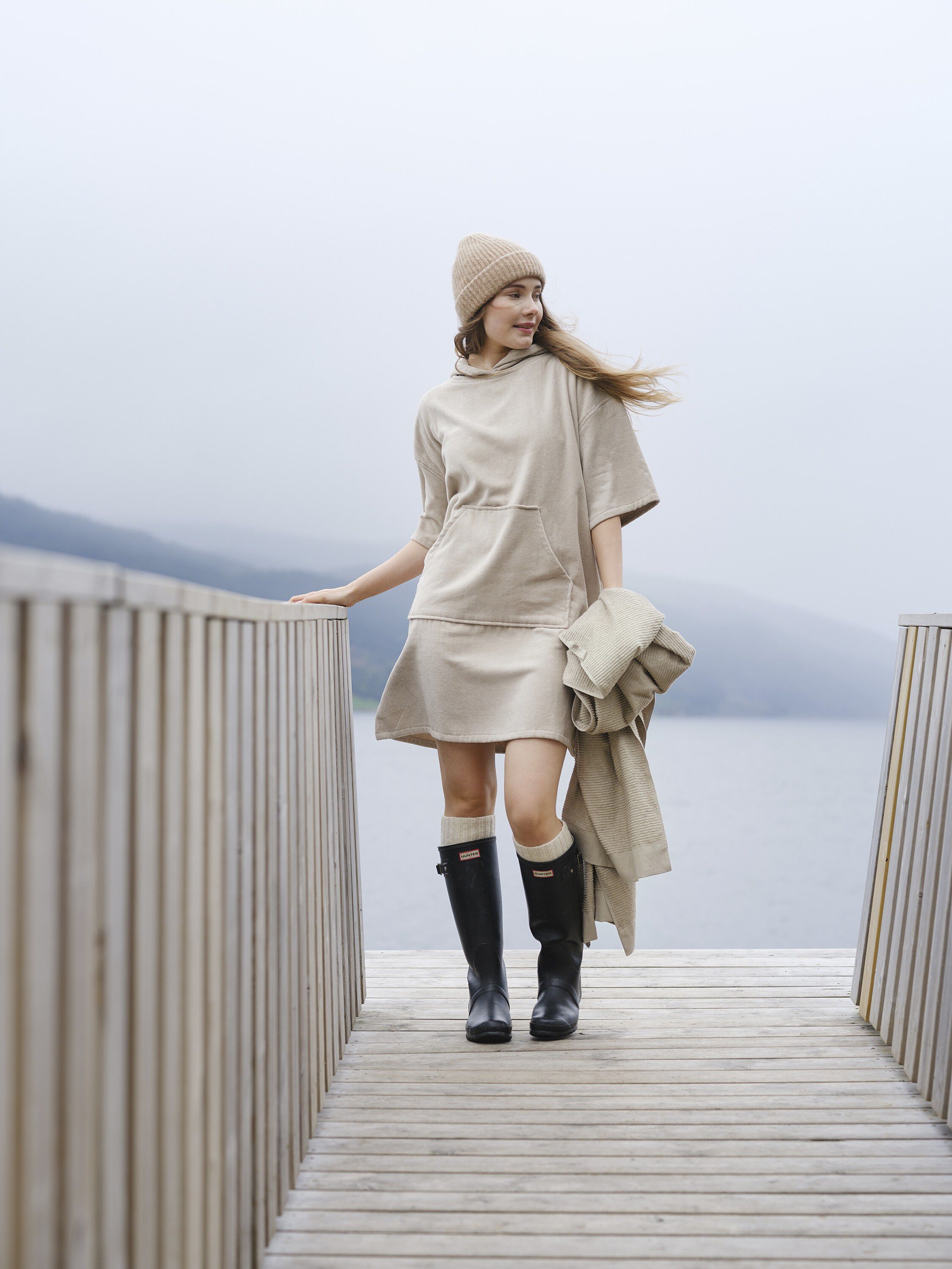 H&oslash;ie Chill badeponcho dame