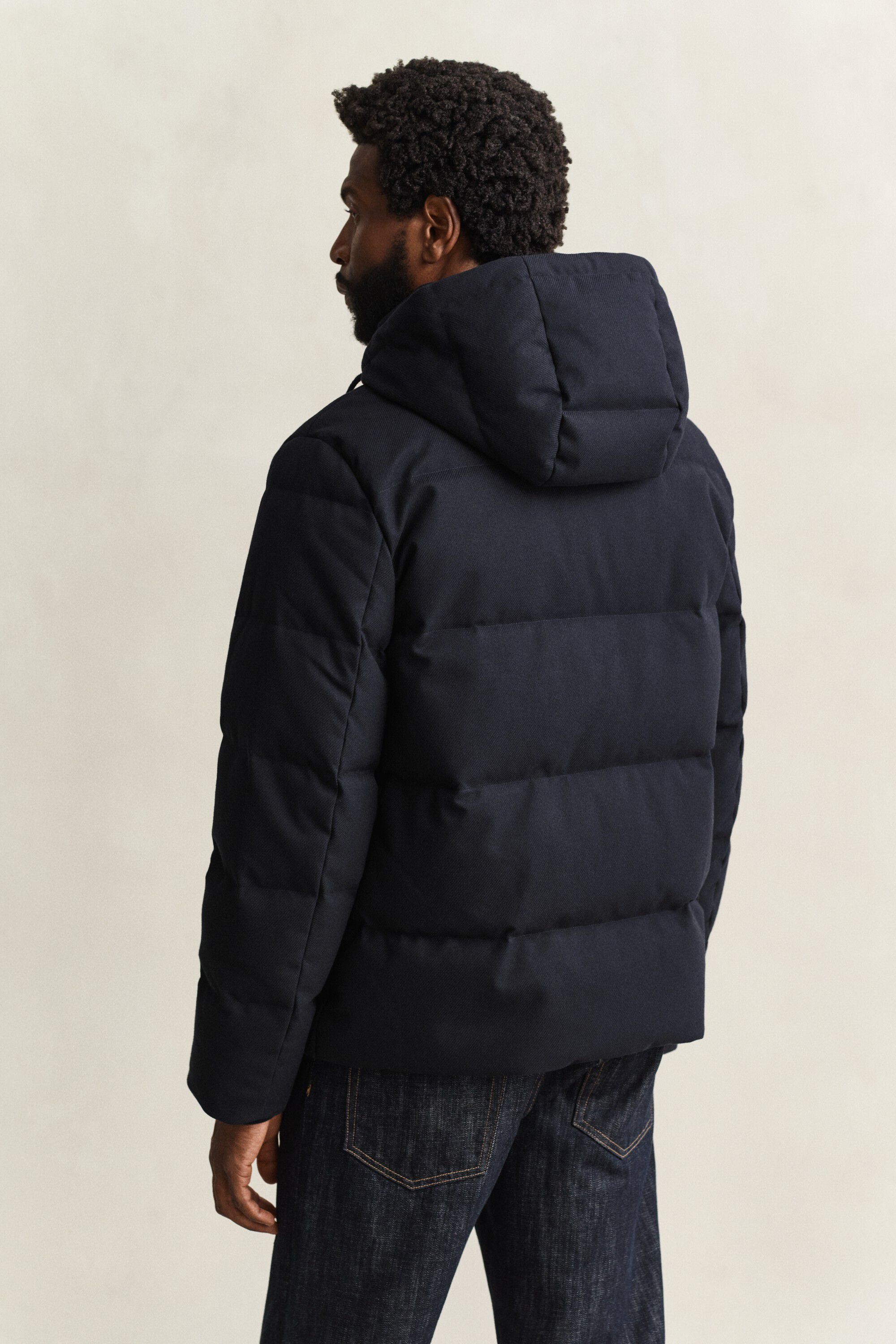 FLANNEL DOWN JACKET