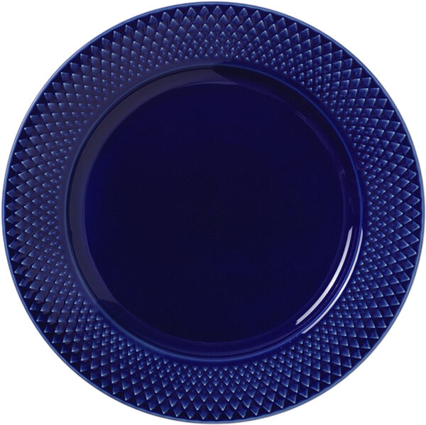 Rhombe Color Frokosttallerken Ø23 cm mørk blå